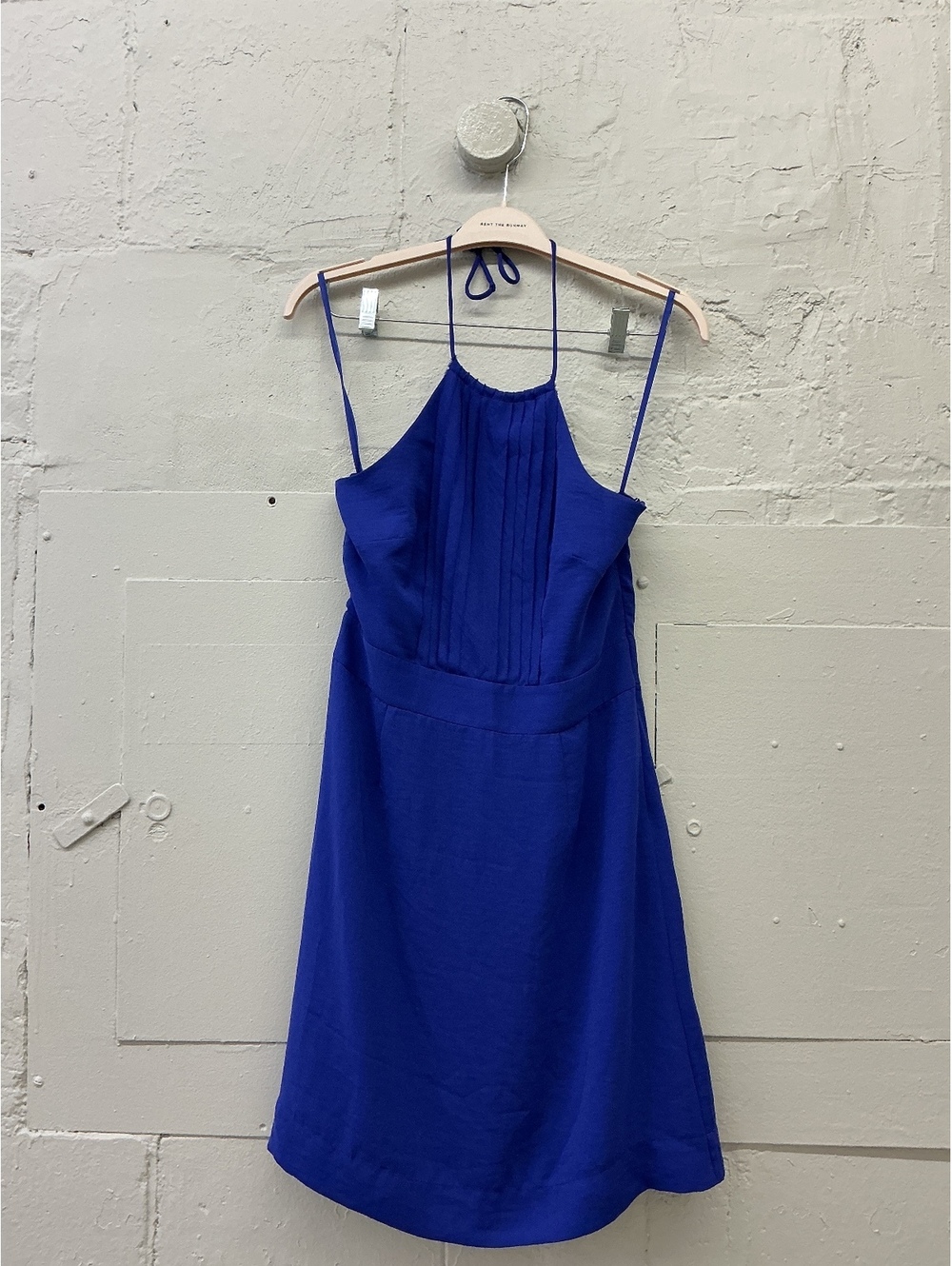 Banana Republic Royal Blue Halter Dress